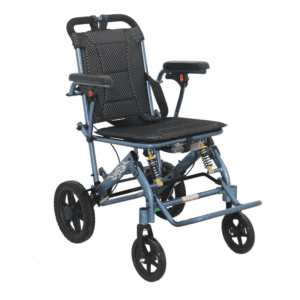 适合行动不便者的轻便轮椅，舒适耐用，易于携带和折叠。提供优质的轮椅解决方案。.