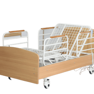 助行便携护理床，带调节功能，适合医疗护理和康复使用。.